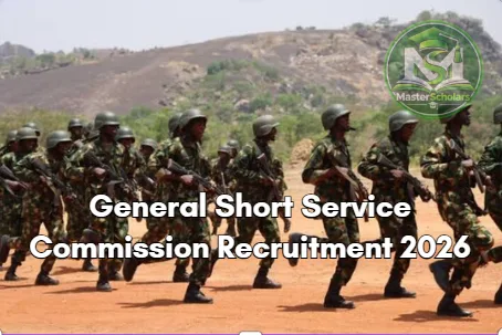 General Short Service Commission Recruitment 2026